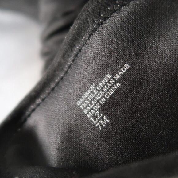 Charles David Shoes Women 7 Boots Fashion Over The Knee Gammon Pull On Tie Black - Picture 12 of 16